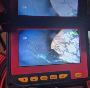 싱크대막힘의 원인이 무엇인지 내시경으로 진단