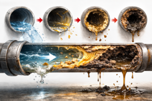 배관이 막히는 과정