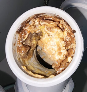 오래된 아파트 싱크대 부분막힘단계