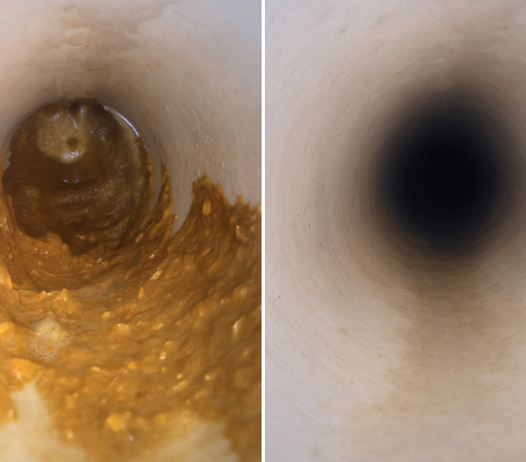 경기광주 싱크대막힘 시공전후 비교