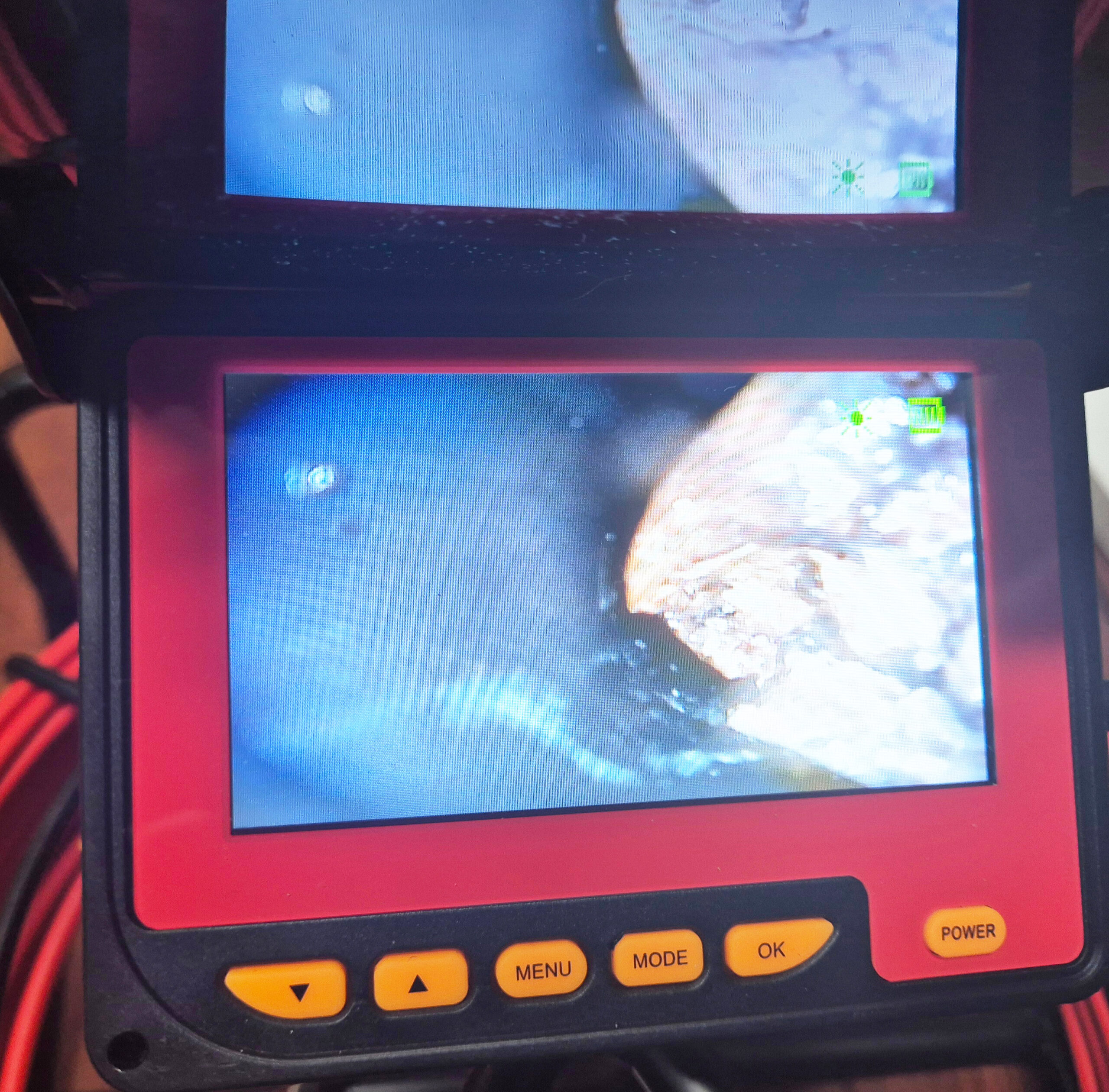 배관 내시경 사진