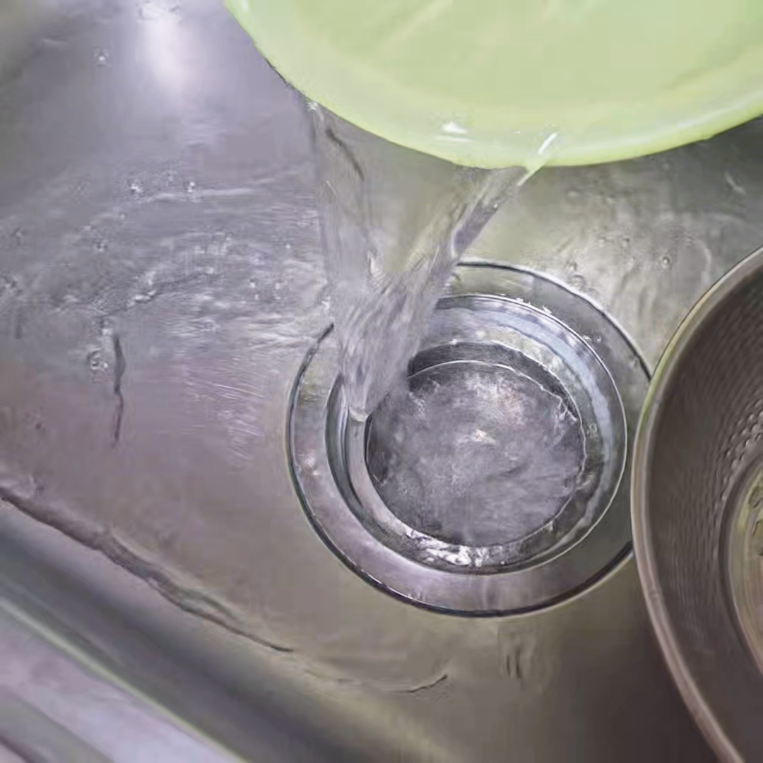 곤지암 싱크대막힘 작업 후 배수테스트